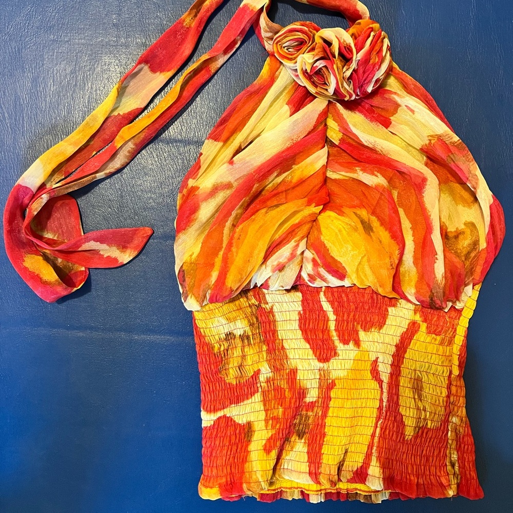 Marineblu (brand) halter.